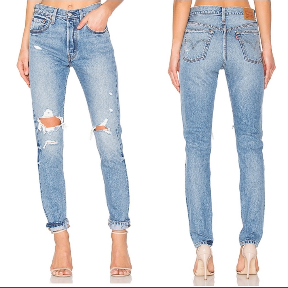 Levi’s 501 skinny jeans 👖